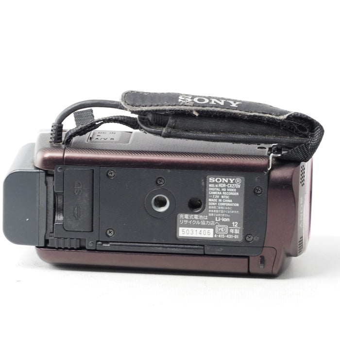 SONY HDビデオカメラ Handycam CX270V ボルドーブラウン HDR-CX270V #15078