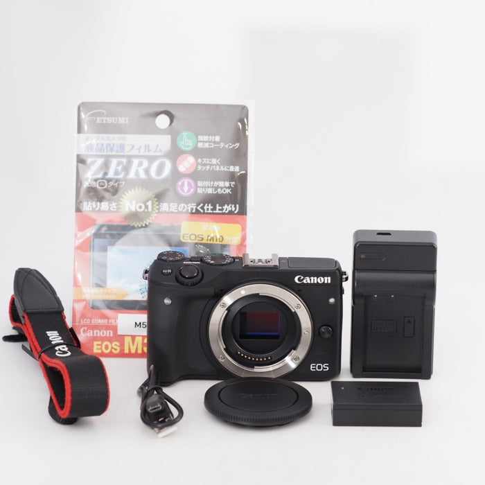 Canon ミラーレス一眼カメラ EOS M3 ボディ (ブラック) EOSM3BK-BODY #13307