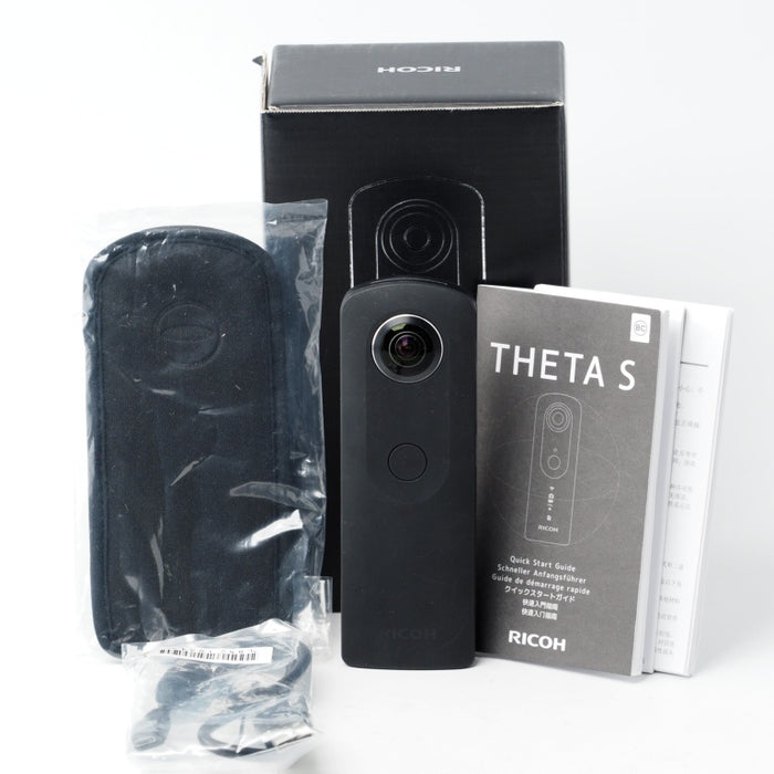 RICOH THETA S ブラック 360度全天球カメラ 360° Full HD 30fps 910720 #15177