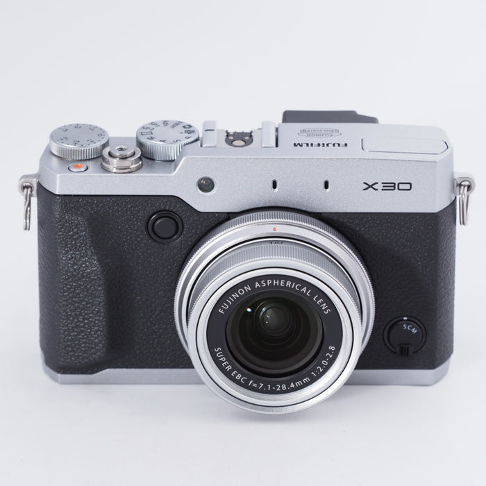 FUJIFILM 富士フイルム コンパクトデジタルカメラ X30 シルバー FX-X30 S #10197