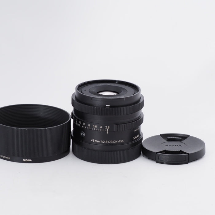 SIGMA シグマ 単焦点 標準 45mm F2.8 DG DN Contemporary Lマウント 交換レンズ ミラーレス専用 #104 —  カメラ本舗