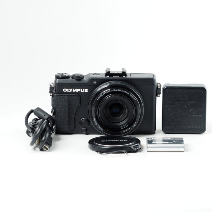 OLYMPUS オリンパス デジタルカメラ STYLUS XZ-2 1200万画素 裏面照射型CMOS F1.8-2.5レンズ ブラック XZ2 BLK #14204
