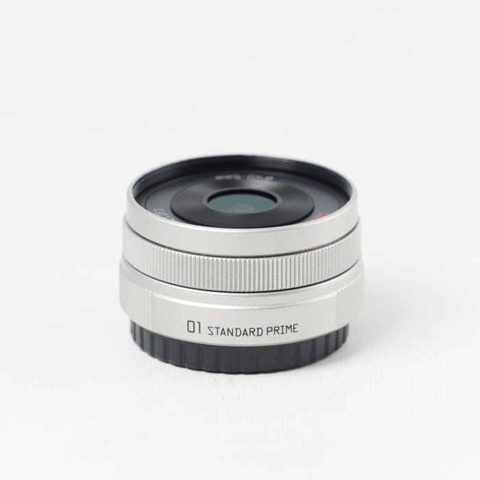 PENTAX SMC 8.5mm f1.9 01 STANDARD PRIME Qマウント 22067 ペンタックス 単焦点レンズ シルバー #14532