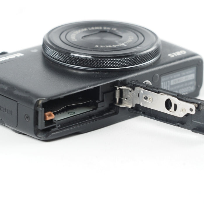 Canon キヤノン デジタルカメラ PowerShot S120 ブラック F値1.8 広角24mm 光学5倍ズーム PSS120(BK)  #13798