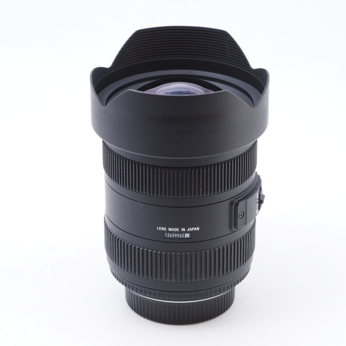 SIGMA シグマ 広角ズームレンズ 12-24mm F4.5-5.6 II DG HSM ニコン Fマウント用 フルサイズ対応 204556 #6196