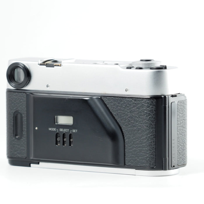 KONICA コニカ HEXAR シルバー QD コンパクトフィルムカメラ クォーツデート #13882