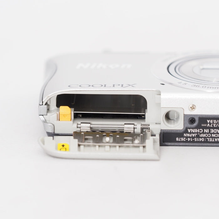 Nikon デジタルカメラ COOLPIX S3700 シルバー 光学8倍ズーム 2005万画素  ニコン S3700SL #13453