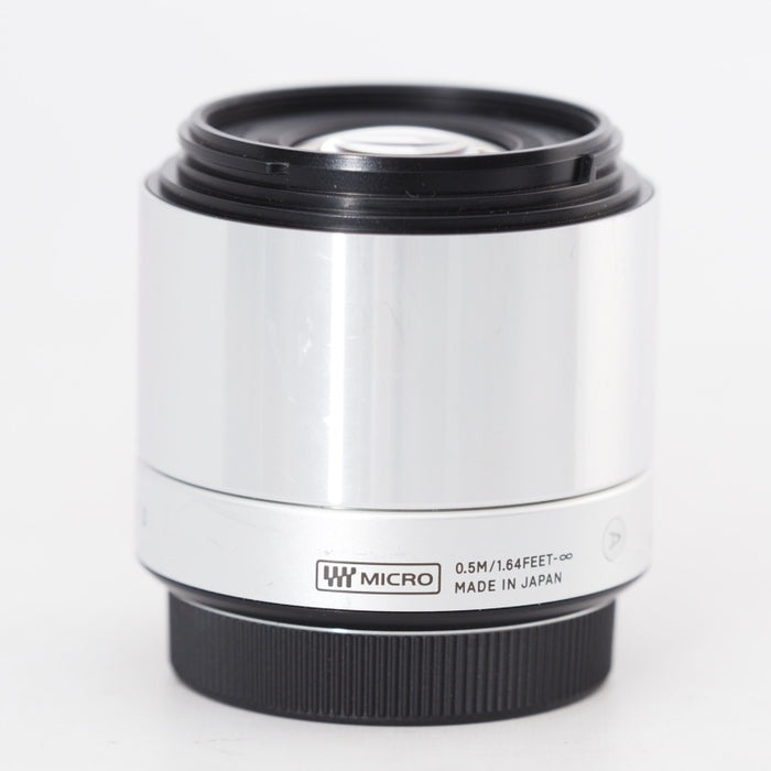 SIGMA 単焦点望遠レンズ Art 60mm F2.8 DN シルバー マイクロフォーサーズ用 929770 #13090