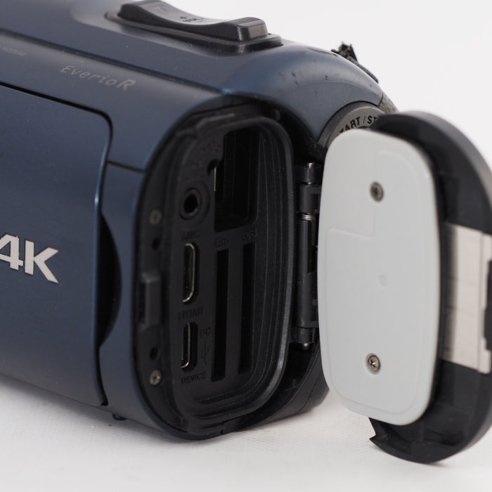 JVCKENWOOD JVC ビデオカメラ Everio R 4K撮影 防水 防塵 ディープオーシャンブルー GZ-RY980-A #12871