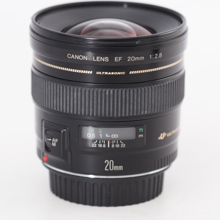 Canon キヤノン 単焦点レンズ EF20mm F2.8 USM EFマウント フルサイズ対応 #13427