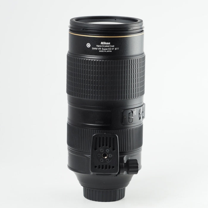 Nikon ニコン 望遠ズームレンズ AF-S NIKKOR 80-400mm f/4.5-5.6G ED VR フルサイズ対応 #13649