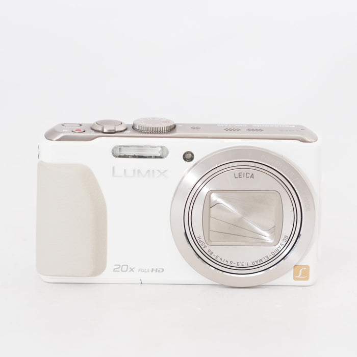 Panasonic パナソニック デジタルカメラ ルミックス TZ40 光学20倍 ホワイト Wi-Fi搭載 DMC-TZ40-W #13232