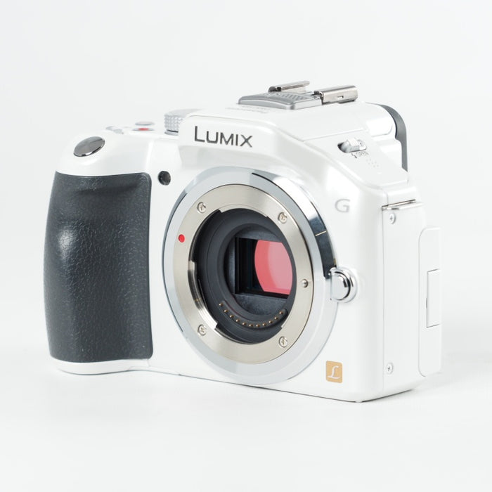 Panasonic パナソニック ミラーレス一眼カメラ LUMIX G5 ボディ 1605万画素 シェルホワイト DMC-G5-W #14030