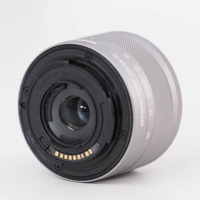 Canon 標準ズームレンズ EF-M15-45mm F3.5-6.3 IS STM シルバー EF-M15-45ISSTMSL #13222