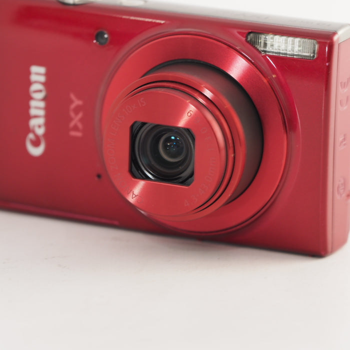 Canon キヤノン デジタルカメラ IXY 190 レッド 光学10倍ズーム IXY190R #13522