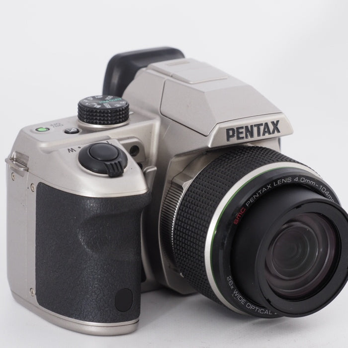 PENTAX ペンタックス X-5 クラシックシルバー 1,600万画素 超広角-超望遠ズームレンズ 単3型電池仕様 デュアル手ぶれ補正 高速連写 X-5 CLASSIC SILVER #11240