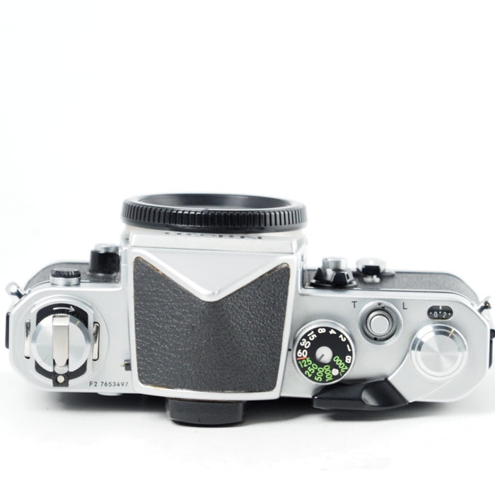 Nikon F2 アイレベル ボディ シルバー 747万番 ニコン フィルム一眼レフ #14722