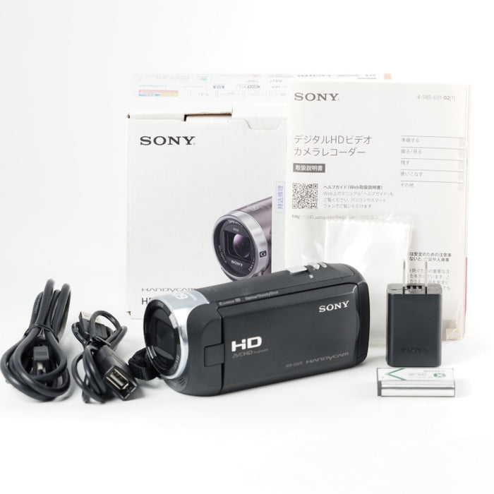 SONY ソニー ビデオカメラ Handycam HDR-CX470 ブラック 内蔵メモリー32GB 光学ズーム30倍 HDR-CX470 B #13703