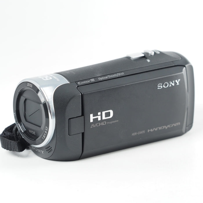 SONY ソニー ビデオカメラ Handycam HDR-CX470 ブラック 内蔵メモリー32GB 光学ズーム30倍 HDR-CX470 B #13703