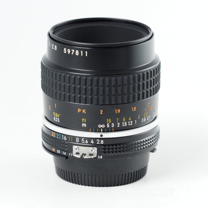 Nikon ニコン Ai-s Micro-NIKKOR 55mm F2.8 Fマウント MFレンズ #14075