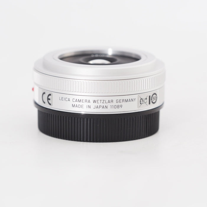 Leica ライカ Elmarit-TL 18mm f2.8 非球面パンケーキレンズ APS-Cフォーマット Lマウント エルマリートTL TL2 シルバー #13270