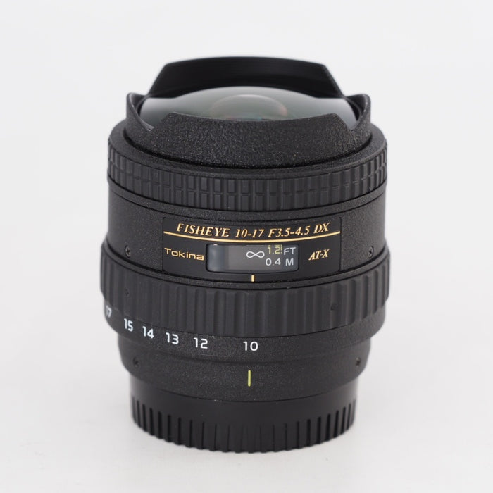 Tokina トキナー 魚眼ズームレンズ AT-X 107 DX Fisheye 10-17mm F3.5-4.5 (IF) ニコンFマウント用 APS-C対応 #13322