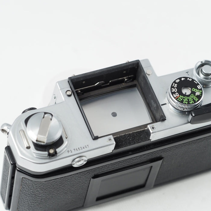Nikon F2 アイレベル ボディ シルバー 747万番 ニコン フィルム一眼レフ #14722