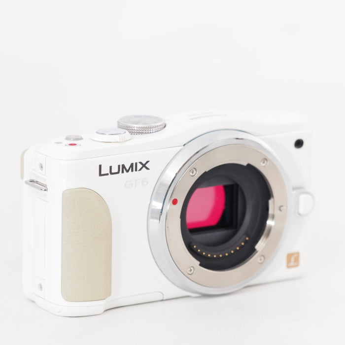 Panasonic パナソニック ミラーレス一眼カメラ LUMIX GF6 ボディ ホワイト DMC-GF6-W #13186