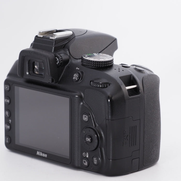 【ジャンク品】Nikon ニコン デジタル一眼レフカメラ D3300 ボディ ブラック D3300BK #10112