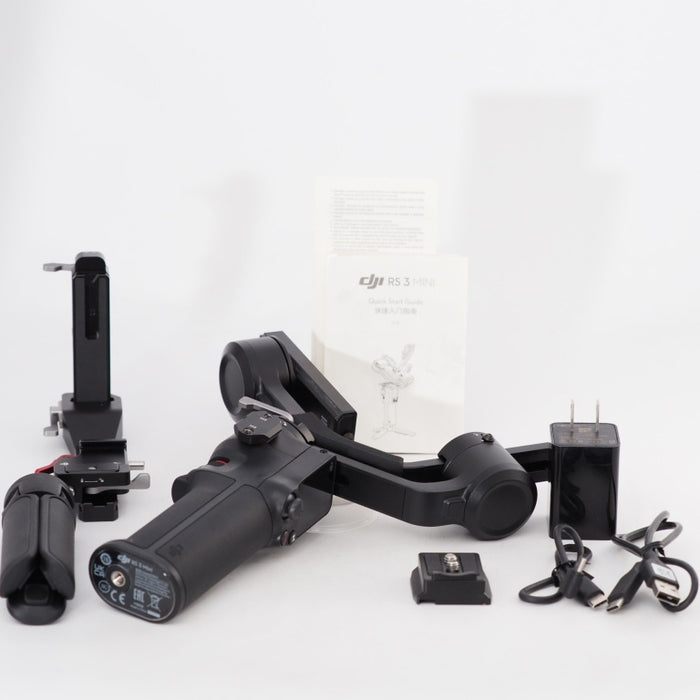 DJI RS 3 Mini 3軸ジンバル軽量スタビライザー ビデオカメラサポート (Canon/SONY/Panasonic/Nikon/FUJIFILM向け) ジンバルカメラ #13384