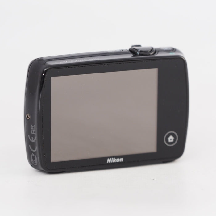 Nikon ニコン コンパクトデジタルカメラ COOLPIX S01 超小型ボディ タッチパネル液晶 ブラック S01BK #13336