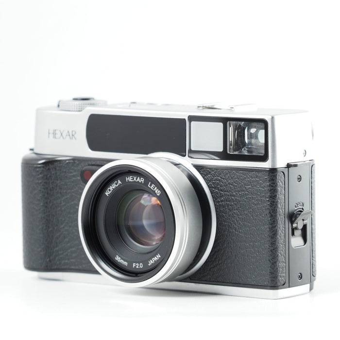 KONICA コニカ HEXAR シルバー QD コンパクトフィルムカメラ クォーツデート #13882