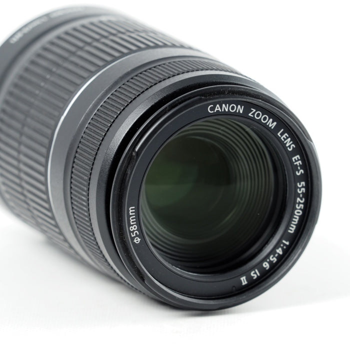 Canon 望遠ズームレンズ EF-S55-250mm F4-5.6 IS II APS-C対応 EFマウント #14033