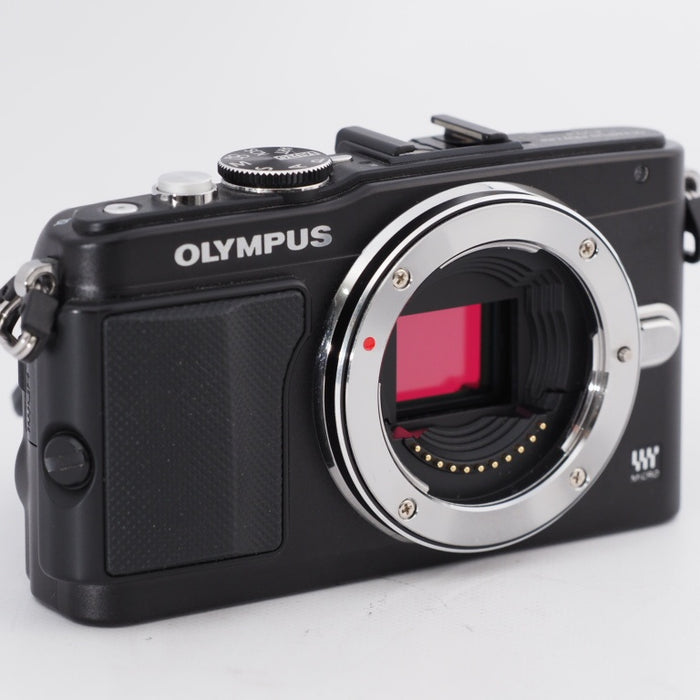 OLYMPUS オリンパス ミラーレス一眼 PEN Lite E-PL5 レンズキット ブラック E-PL5 LKIT BLK #10930