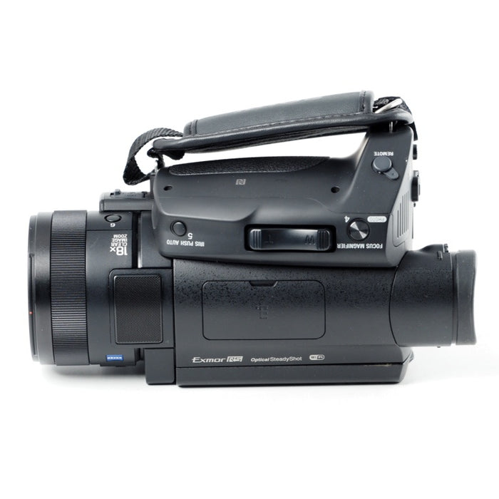 SONY ソニー 4K ビデオカメラ Handycam FDR-AX700 ブラック 光学ズーム12倍 1.0型 Exmor RS CMOSセンサー FDR-AX700 #14002