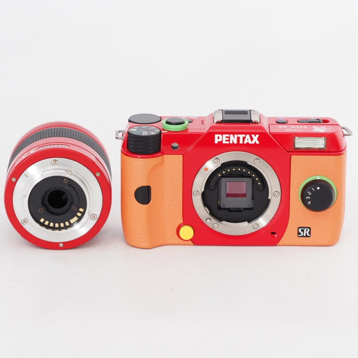 PENTAX ミラーレス一眼 Q10 エヴァンゲリオンモデル ズームレンズキット [標準ズーム 02 STANDARD ZOOM] ペンタックス TYPE 02: アスカ 12609 #12948