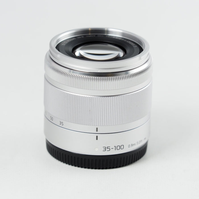 Panasonic LUMIX G VARIO 35-100mm F4.0-5.6 ASPH. MEGA O.I.S. シルバー H-FS35100-S マイクロフォーサーズ #14212