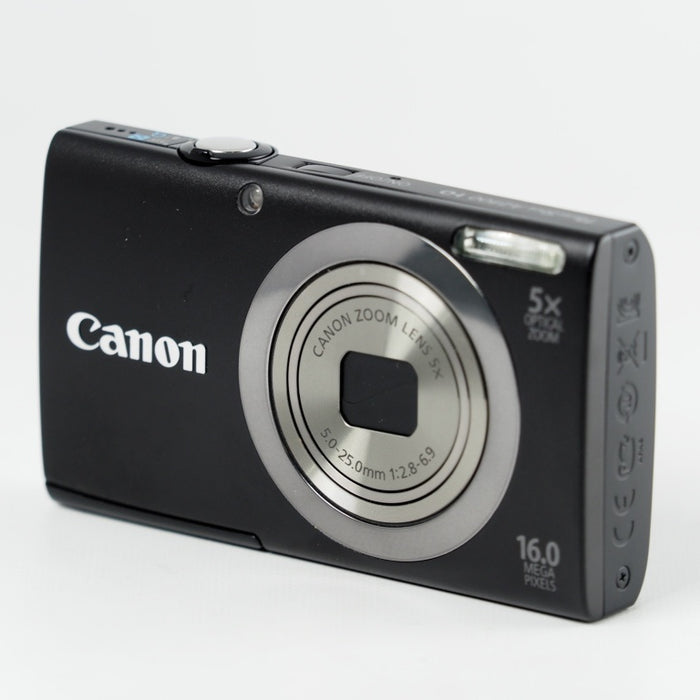 Canon デジタルカメラ PowerShot A2300 ブラック 光学5倍ズーム キヤノン 約1600万画素 PSA2300(BK) #13680