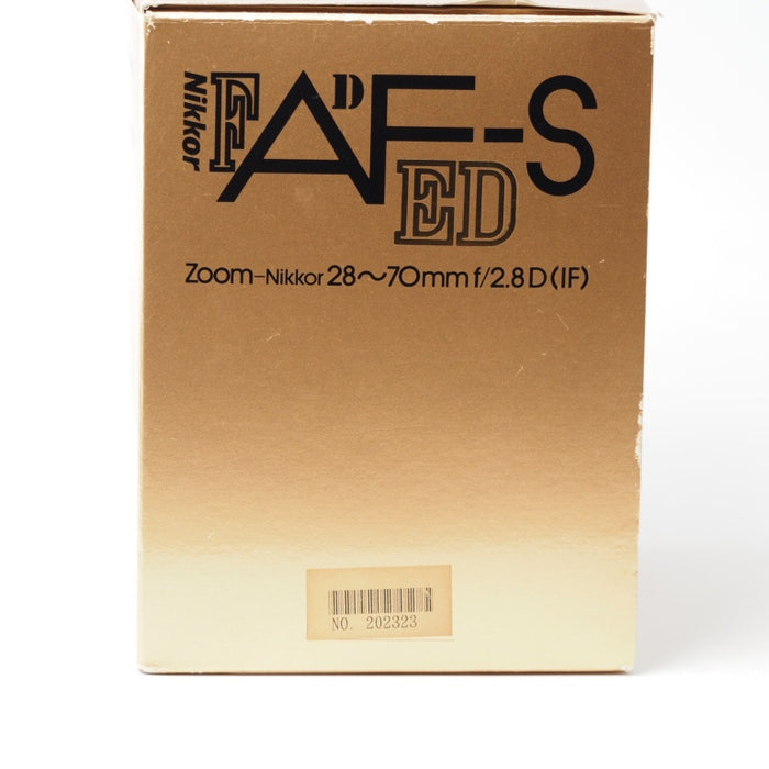 Nikon Ai AF-S Zoom Nikkor ED 28-70mm F2.8D (IF) Fマウント 交換レンズ #15270