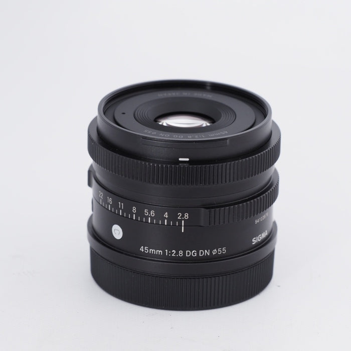 SIGMA シグマ 単焦点 標準 45mm F2.8 DG DN Contemporary Lマウント 交換レンズ ミラーレス専用 #104 —  カメラ本舗