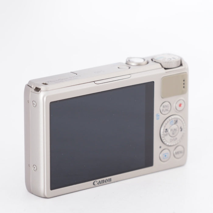 Canon キヤノン コンパクトデジタルカメラ PowerShot S100 シルバー PSS100(SL) 1210万画素 広角24mm 光学5倍ズーム 3.0型TFT液晶カラーモニター #11690