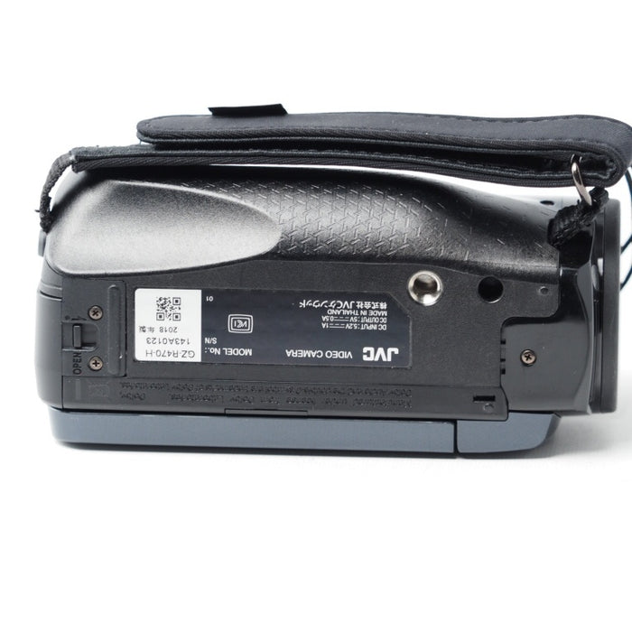 JVCKENWOOD JVC ビデオカメラ Everio R 防水 防塵 32GB アイスグレー GZ-R470-H #15277