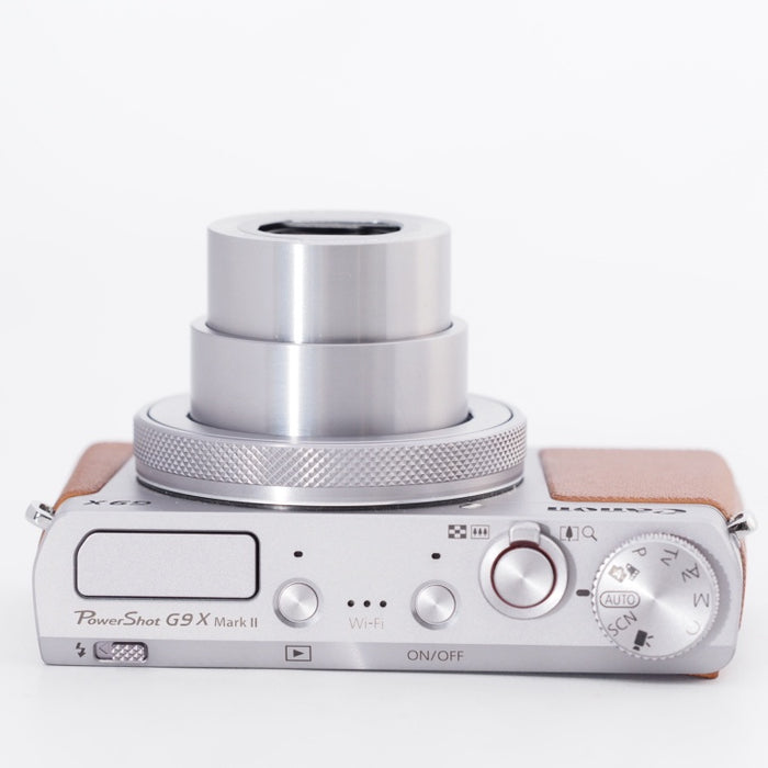 Canon キヤノン コンパクトデジタルカメラ PowerShot G9 X Mark II シルバー 1.0型センサー/F2.0レンズ/光学3倍ズーム PSG9XMARKIIS #11531