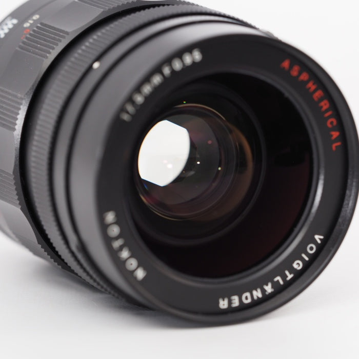 VoightLander 単焦点レンズ NOKTON 17.5mm F0.95 Micro Four Thirds ノクトン マイクロフォーサーズ対応 17.5F0.95BK #13007