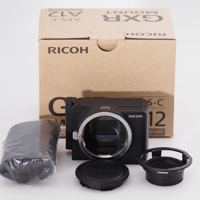 RICOH リコー GXR MOUNT A12 CMOSセンサー搭載 Mマウントレンズ 装着用170610 #9856 — カメラ本舗