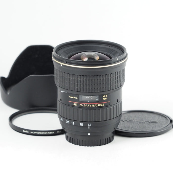 Tokina AT-X 124 PRO DX II 12-24mm F4 (IS) ASPHERICAL ニコン Fマウント用 APS-C対応 トキナー広角ズームレンズ #14535
