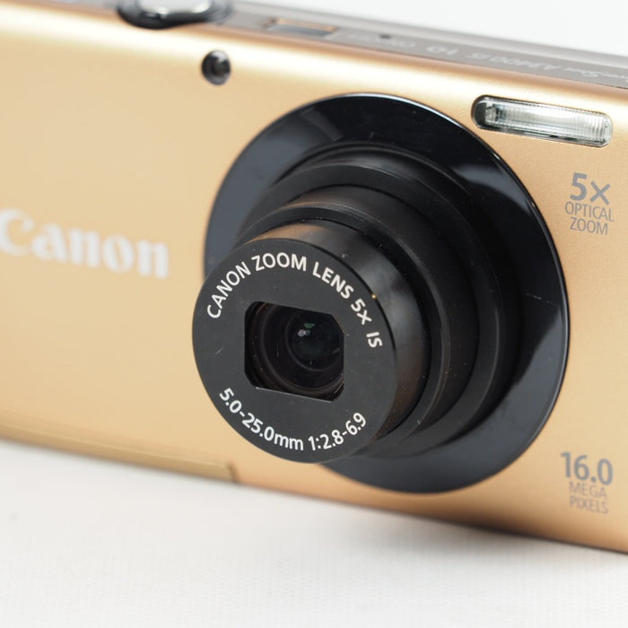 Canon デジタルカメラ PowerShot A3400IS ゴールド 光学5倍ズーム タッチパネル PSA3400IS(GL) #14117