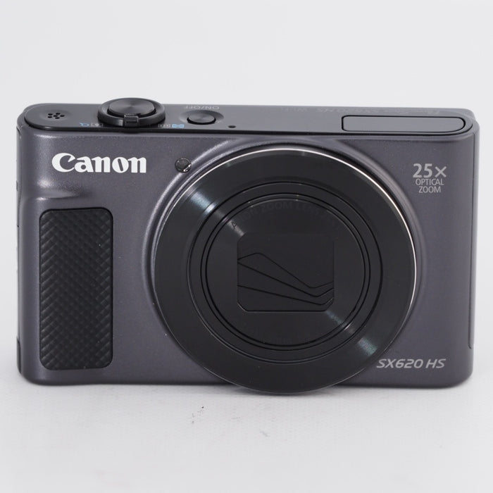 Canon キヤノン コンパクトデジタルカメラ PowerShot SX620 HS ブラック 光学25倍ズーム/Wi-Fi対応 PSSX620HSBK #10843