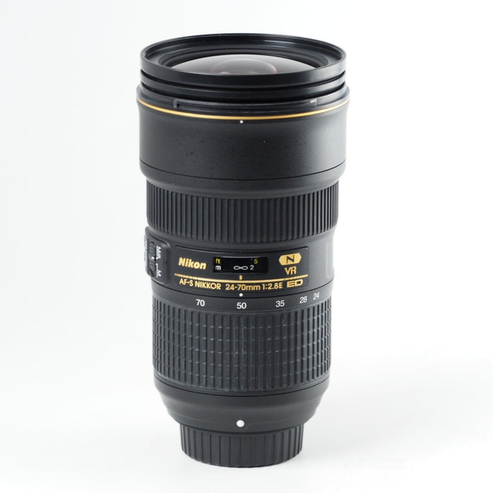 Nikon ニコン 標準ズームレンズAF-S NIKKOR 24-70mm f2.8E ED VR フルサイズ対応 Fマウント #13887