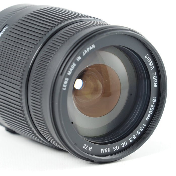 SIGMA シグマ 18-250mm F3.5-6.3 DC MACRO OS HSM キヤノン EF用 APS-C専用 高倍率ズームレンズ #14270